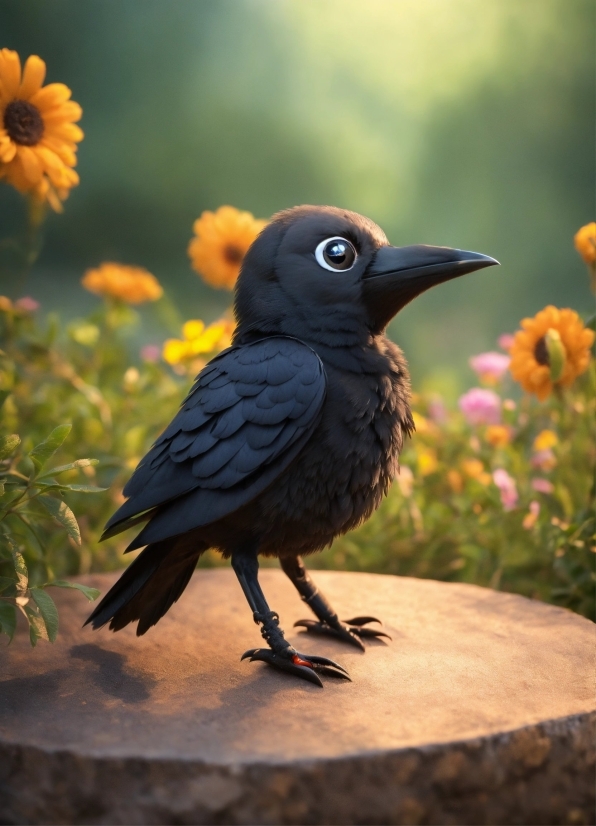 Bird, Wildlife, Beak, Wild, Starling, Feather