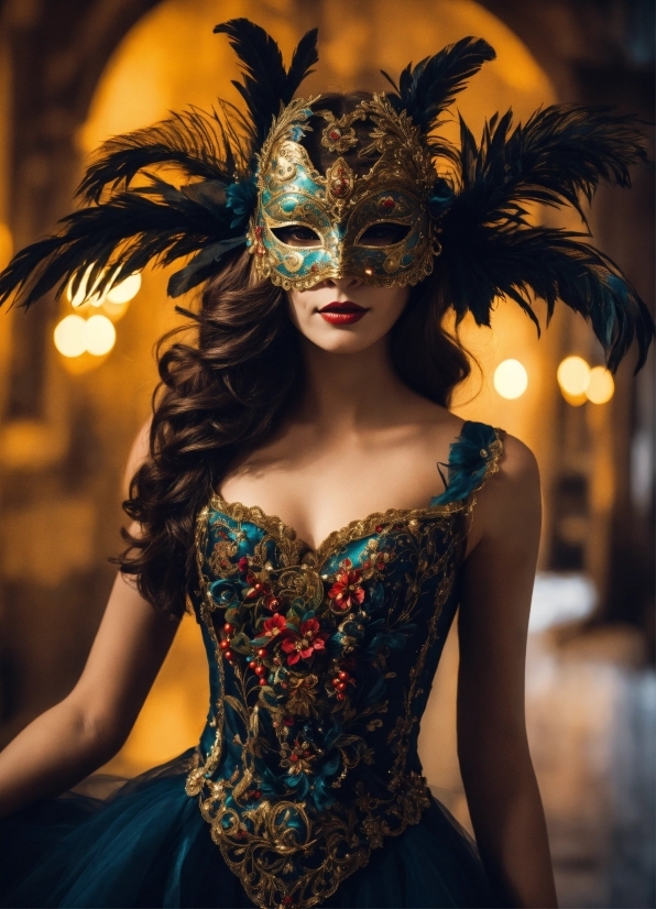 Fashion, Model, Make, Portrait, Face, Mask