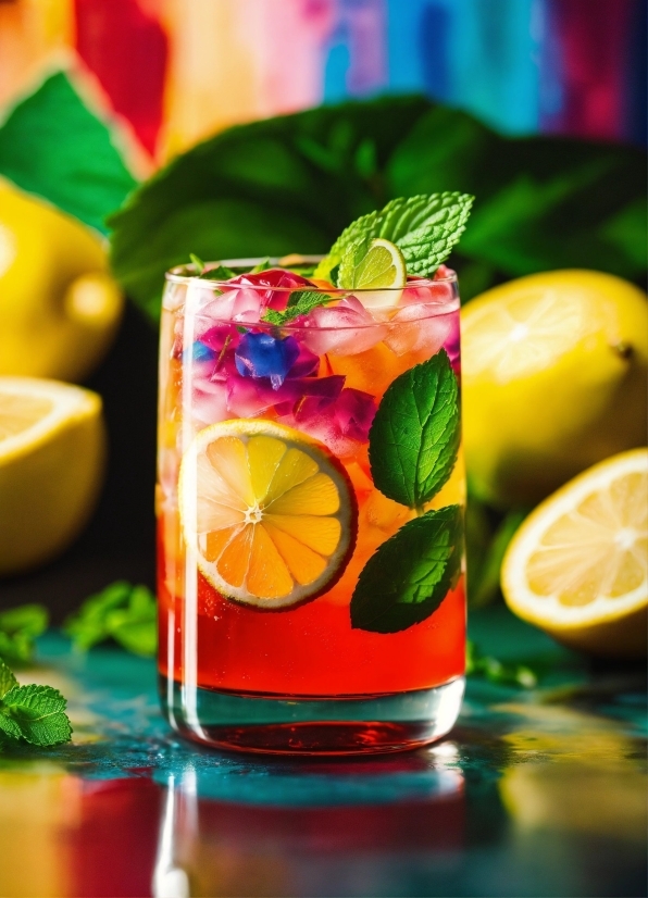 Glass, Fruit, Drink, Lemon, Juice, Garnish