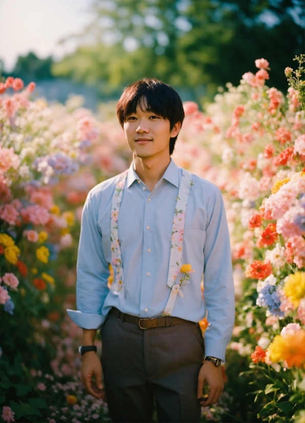 Groom, Happy, Park, Portrait, Smiling, People