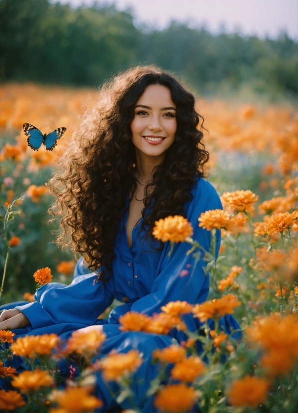 Happy, Portrait, People, Outdoor, Park, Smiling