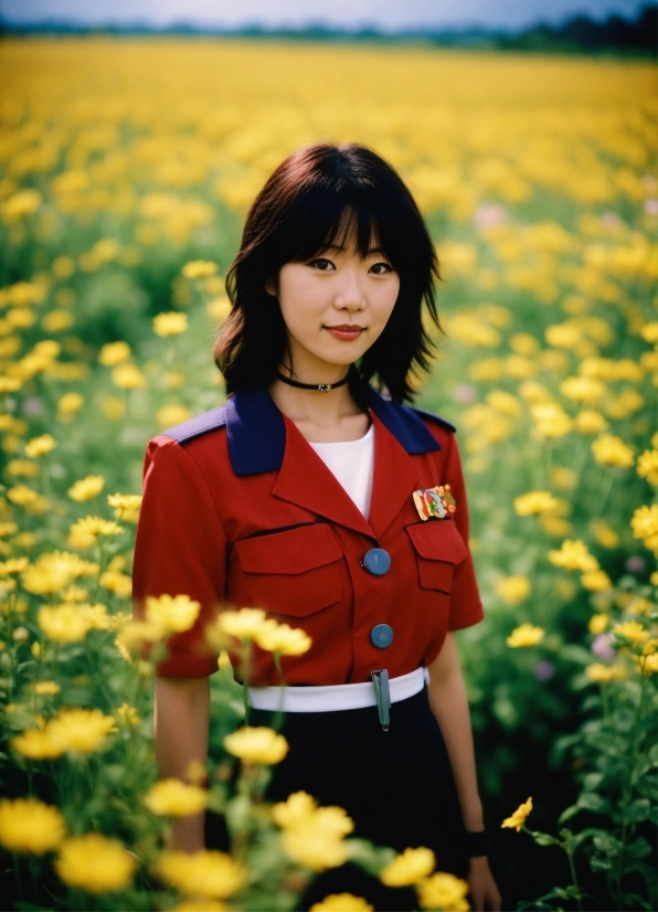 Happy, Pretty, Outdoor, Park, Portrait, People