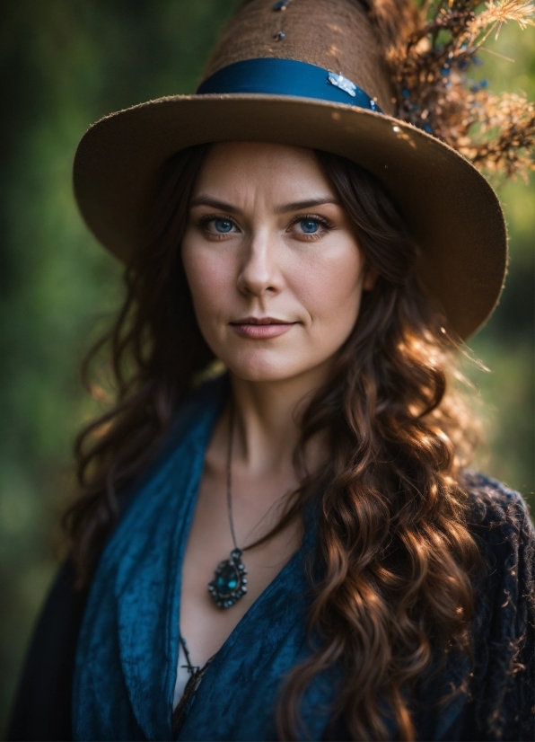 Hat, Cowboy Hat, Headdress, Clothing, Fashion, Portrait