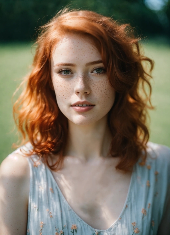 Lock, Portrait, Model, Face, Hair, Pretty