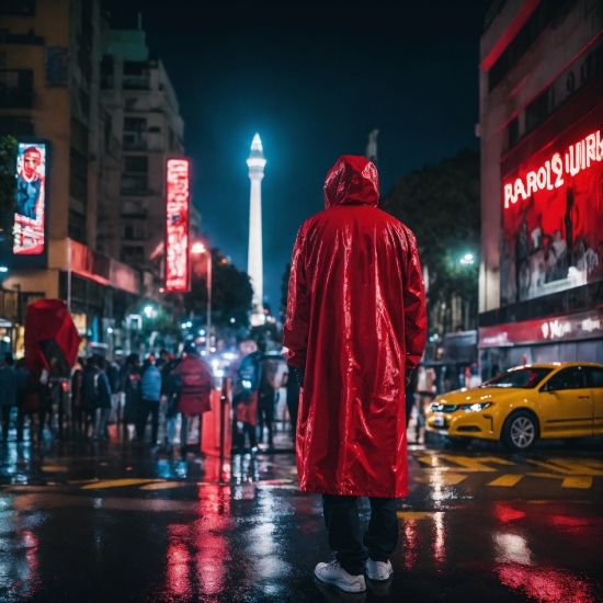 Monk, Night, City, Architecture, Building, Travel