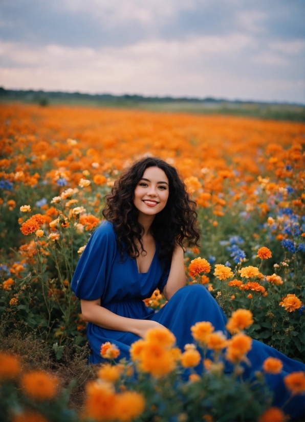 Pumpkin, Vegetable, Produce, Happy, People, Portrait