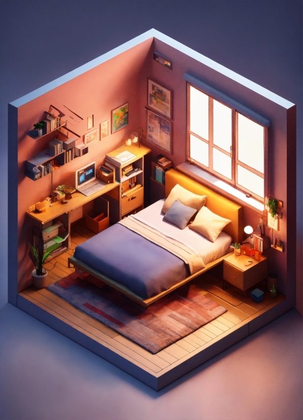 Room, Furniture, Interior, Bedroom, Sofa, Home