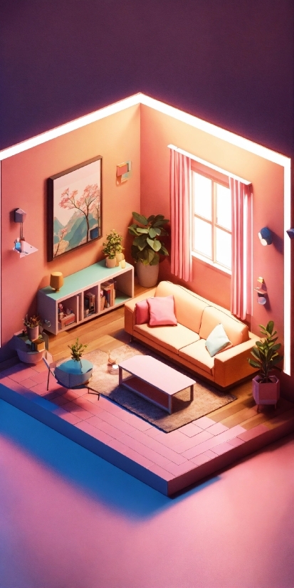 Room, Sofa, Furniture, Interior, Studio Couch, Home