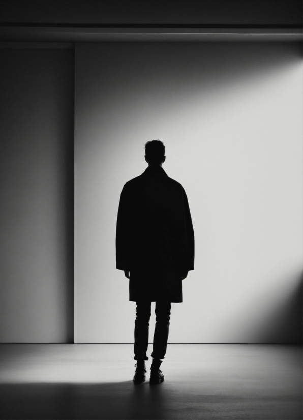 Silhouette, Man, People, Male, Business, Businessman