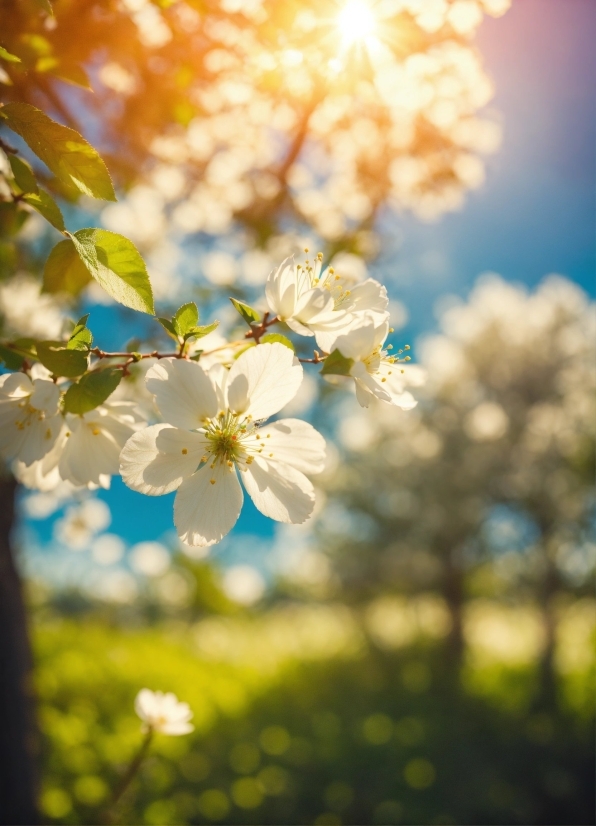 Spirea, Spring, Blossom, Tree, Flower, Plant