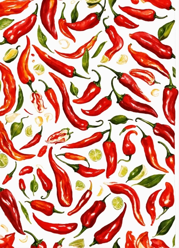 Sweet Pepper, Pattern, Design, Decoration, Wallpaper, Art