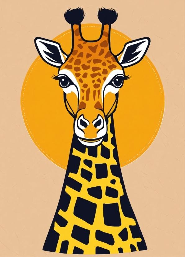 Head, Neck, Sleeve, Plant, Giraffidae, Fawn