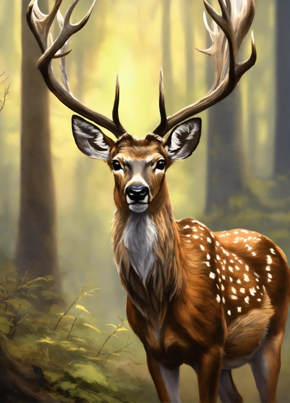 Vertebrate, Light, Nature, Natural Environment, Organism, Deer