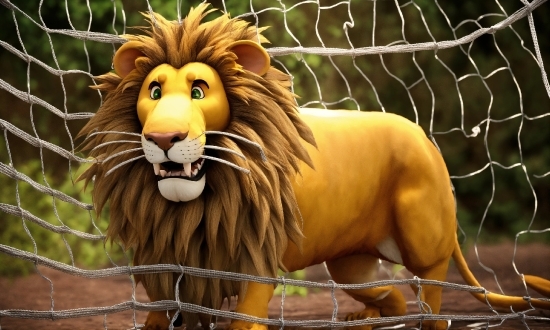 Felidae, Nature, Lion, Carnivore, Fence, Big Cats