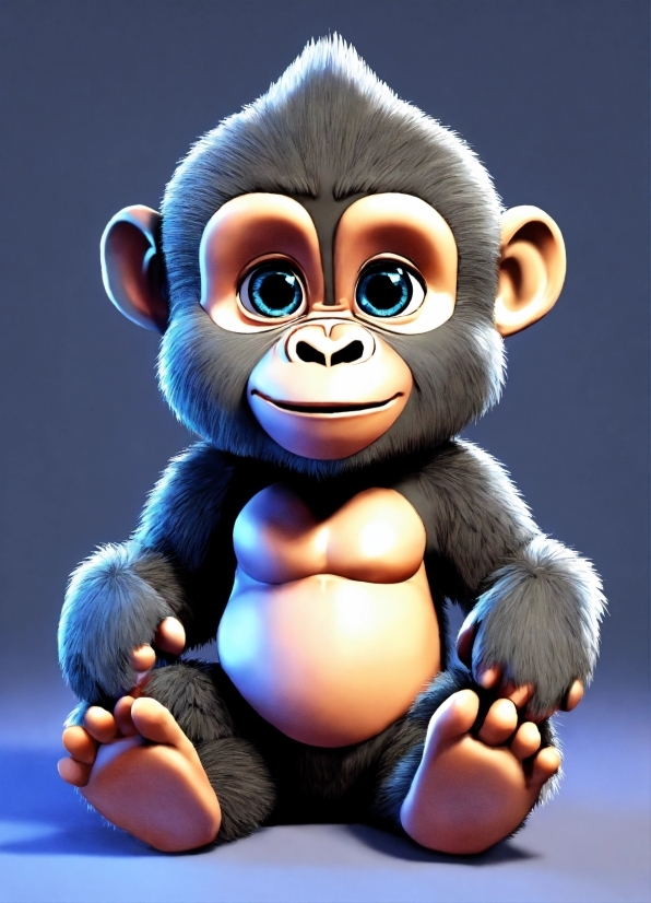 Head, Smile, Toy, Primate, Organism, Gesture