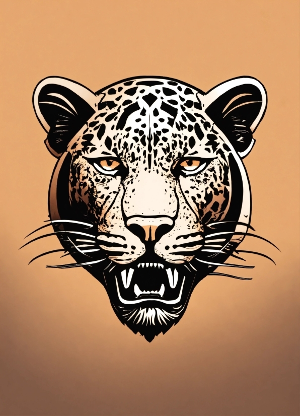 Felidae, Carnivore, Big Cats, Whiskers, Terrestrial Animal, Art