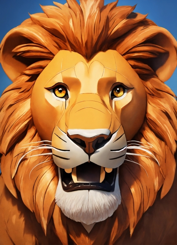 Felidae, Carnivore, Lion, Orange, Big Cats, Mammal