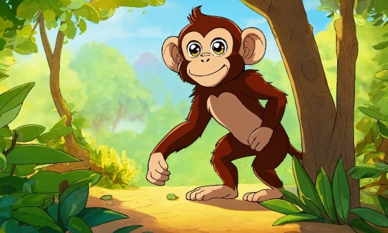 Plant, Cartoon, Vertebrate, People In Nature, Green, Natural Environment