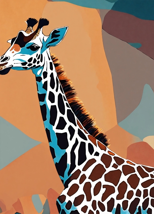 Plant, Giraffidae, Giraffe, Neck, Sleeve, Organism