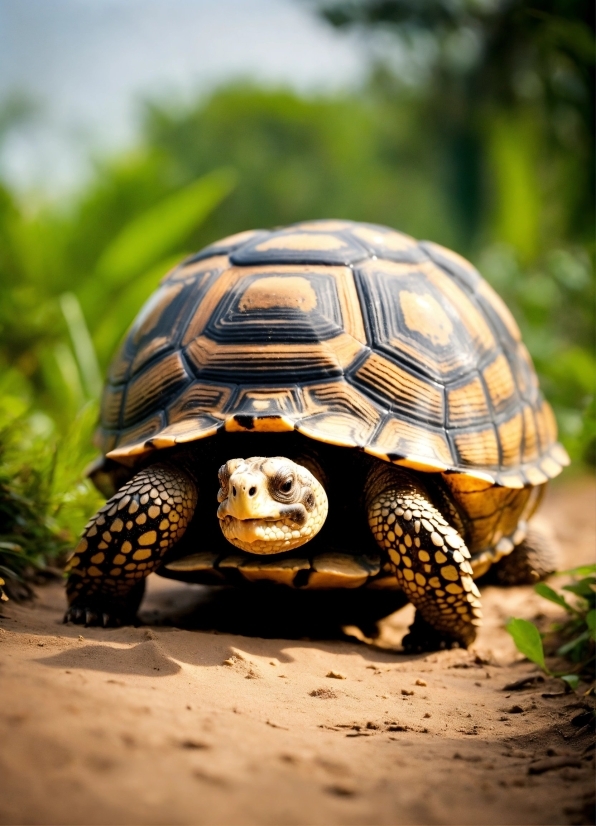 Reptile, Gopher Tortoise, Plant, Organism, Terrestrial Animal, Chelonoidis