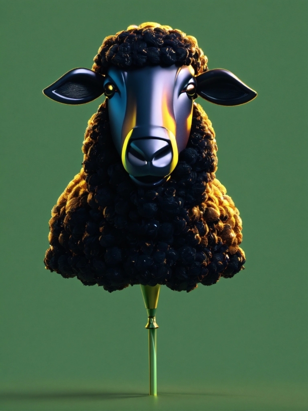 Working Animal, Terrestrial Animal, Snout, Sheep, Art, Livestock