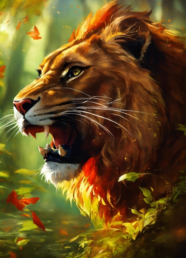 Roar, Felidae, Carnivore, Big Cats, Whiskers, Organism