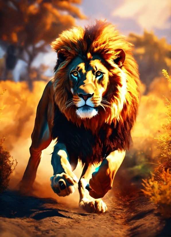 Felidae, Carnivore, Nature, Lion, Masai Lion, Big Cats