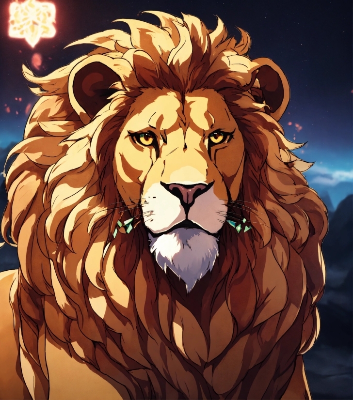 Felidae, Lion, Carnivore, Big Cats, Masai Lion, Art