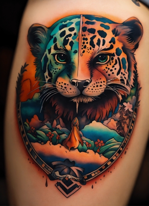 Arm, Eye, Felidae, Carnivore, Sleeve, Big Cats