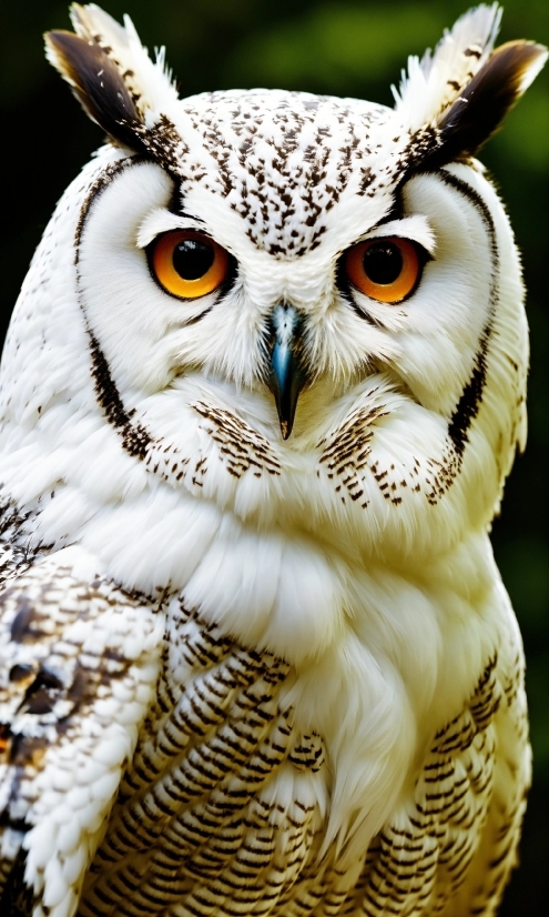 Bird, Beak, Owl, Nature, Neck, Organism