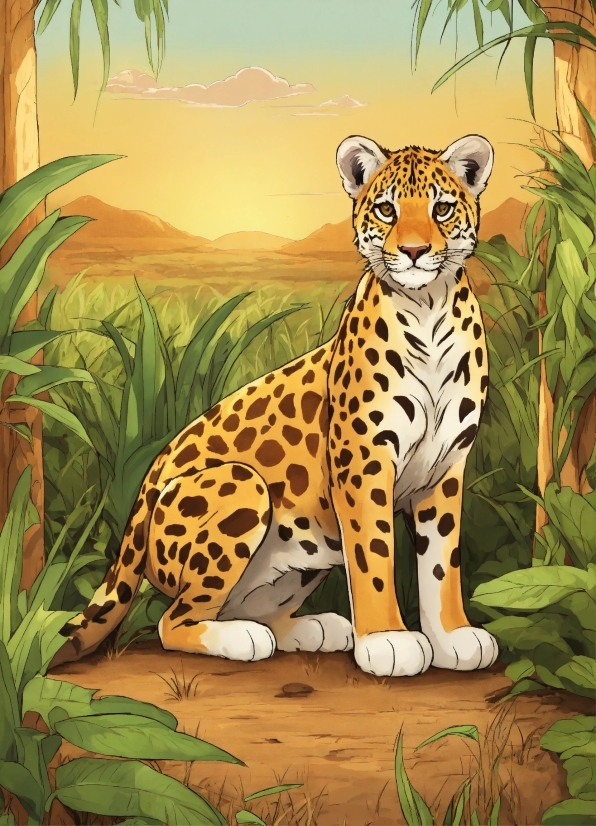 Plant, Plant Community, Ecoregion, Felidae, Carnivore, Cheetah