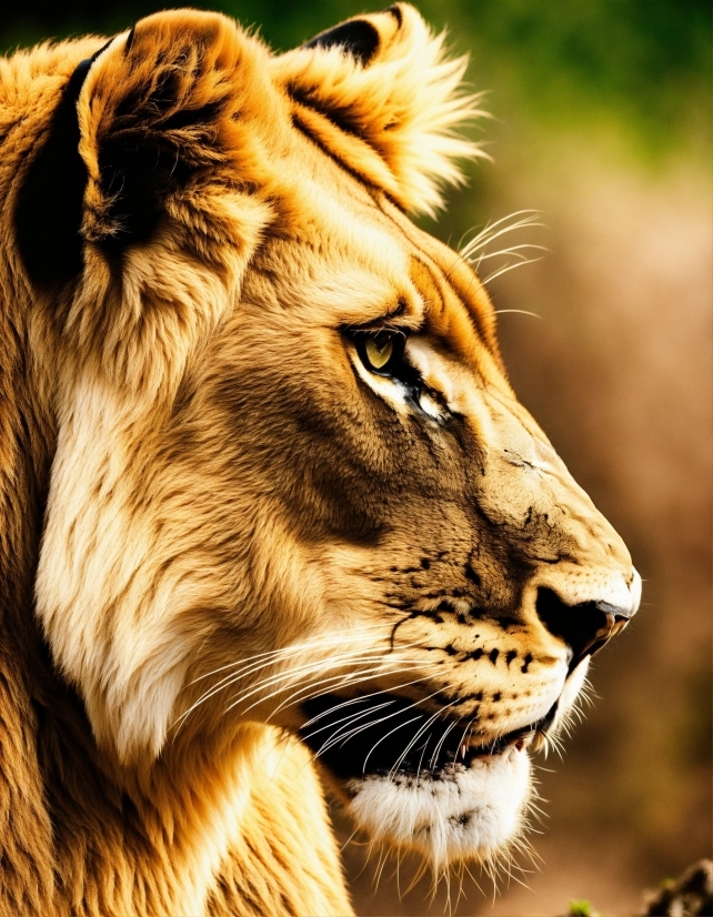 Nature, Masai Lion, Plant, Carnivore, Felidae, Big Cats