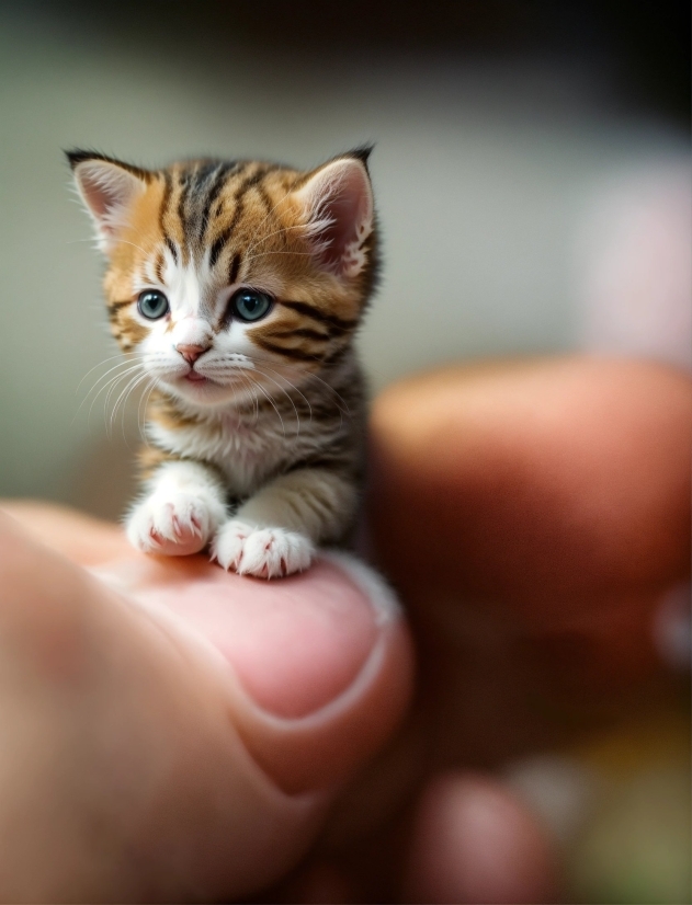 Hand, Cat, Eye, Carnivore, Felidae, Gesture