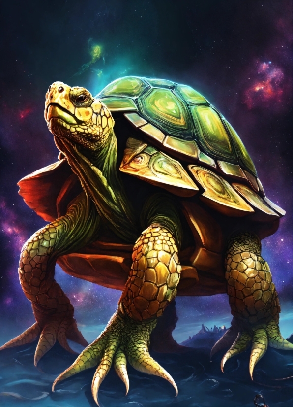 Reptile, Organism, Turtle, Tortoise, Adaptation, Art