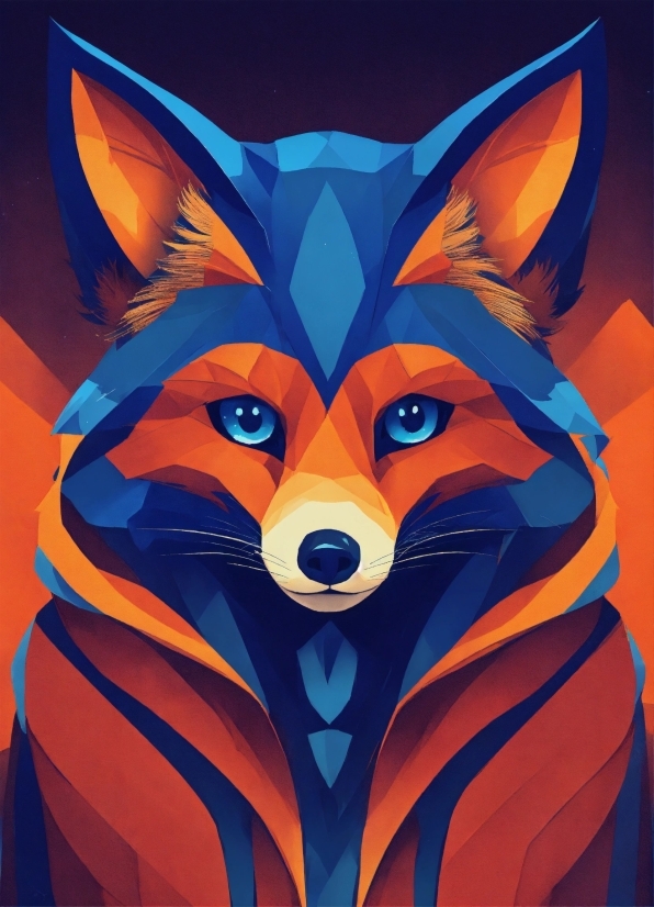 Vertebrate, Red Fox, Cartoon, Orange, Organism, Carnivore