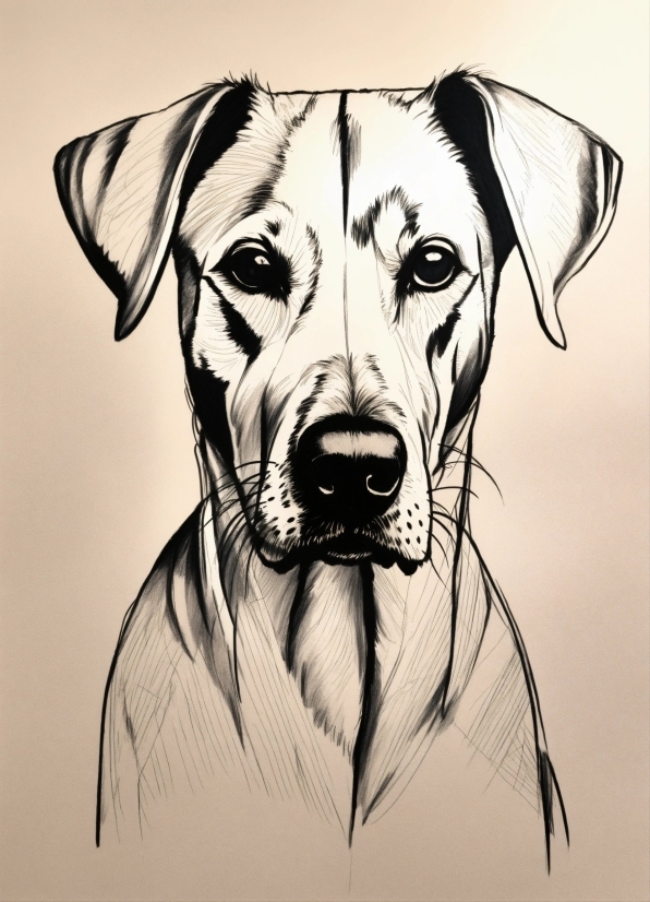 Dog, Eye, Carnivore, Jaw, Dog Breed, Art