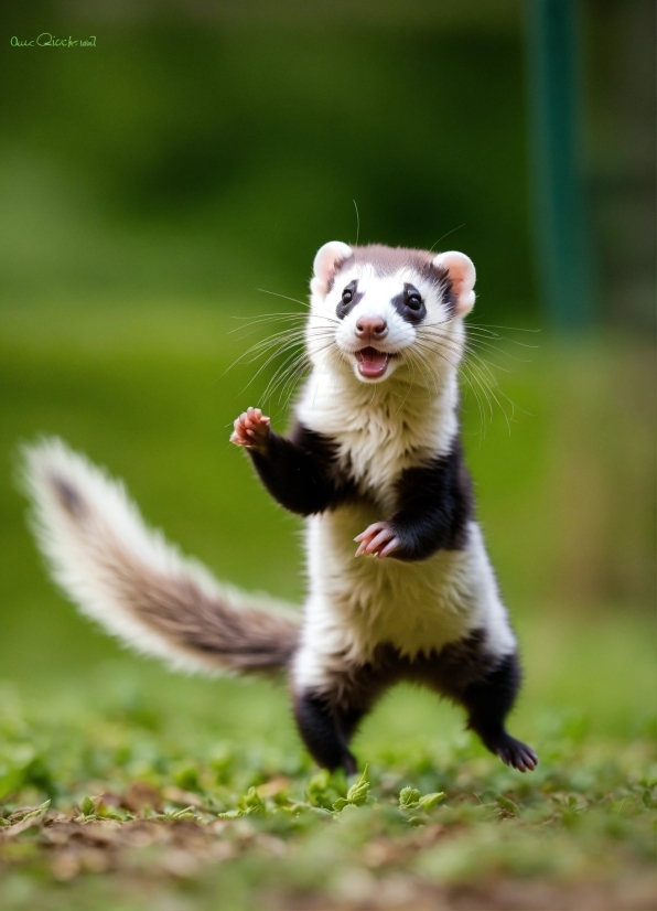 Ferret, Eye, Plant, Carnivore, Mustelidae, Mustelinae