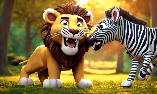 Vertebrate, Natural Environment, Felidae, Zebra, Organism, Mammal