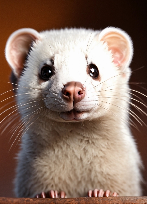 Head, Ferret, Eye, Carnivore, Iris, Whiskers