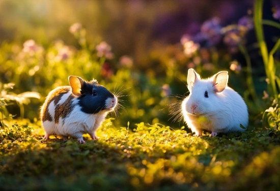 Plant, Rodent, Grass, Natural Landscape, Whiskers, Fawn