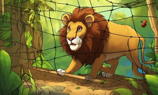 Felidae, Lion, Carnivore, Organism, Big Cats, Art