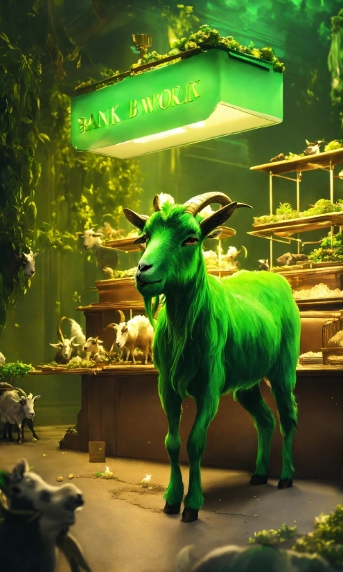 Green, Light, Organism, Working Animal, Art, Snapshot