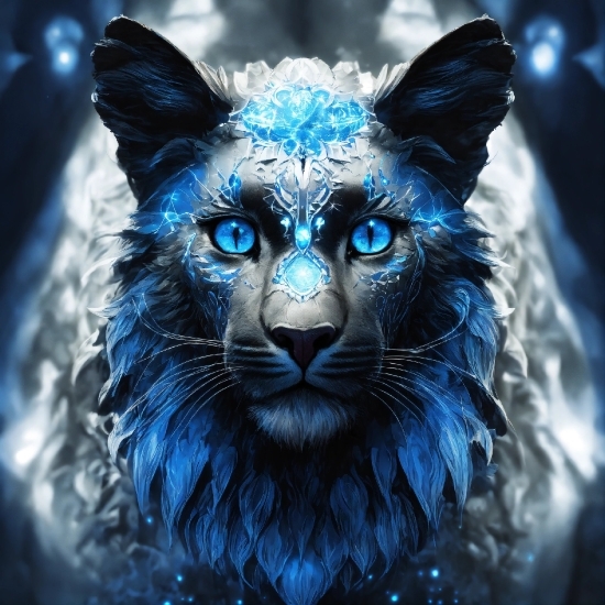 Eye, Vertebrate, Felidae, Azure, Nature, Carnivore