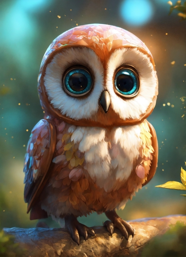 Glasses, Bird, Barn Owl, Eye, Nature, Owl