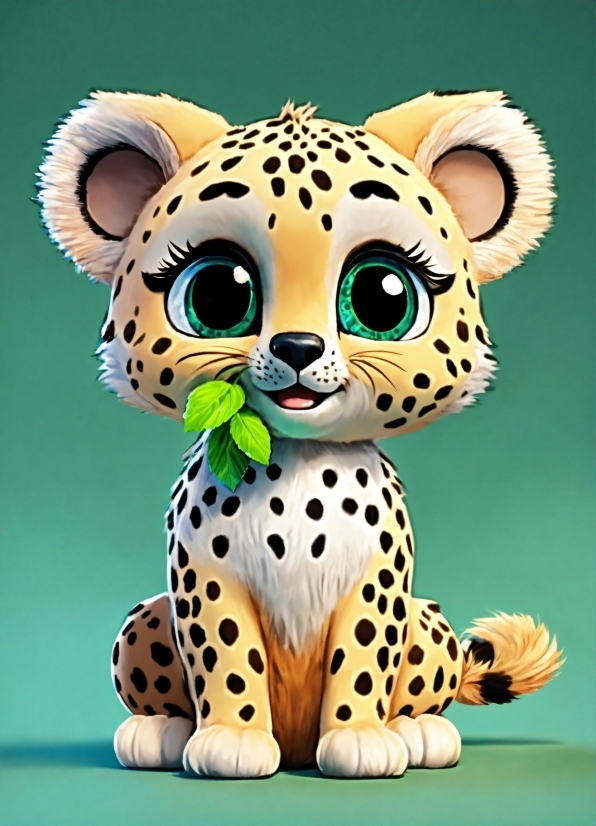 Head, Felidae, Toy, Plant, Carnivore, Organism