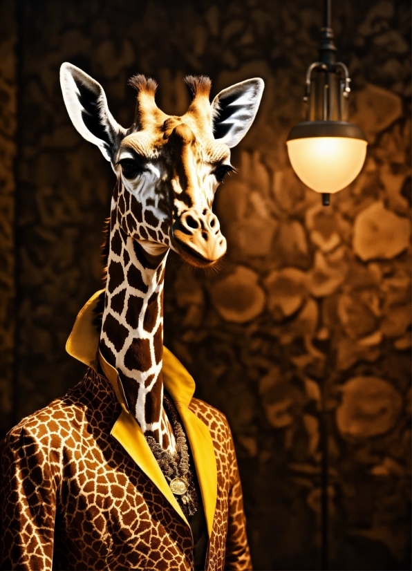 Giraffe, Giraffidae, Neck, Fawn, Terrestrial Animal, Snout