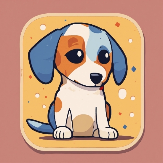 Dog, Carnivore, Dog Breed, Rectangle, Cartoon, Companion Dog