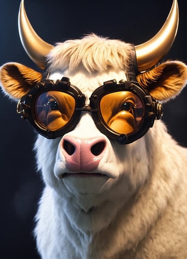 White, Vision Care, Eyewear, Jaw, Working Animal, Cool