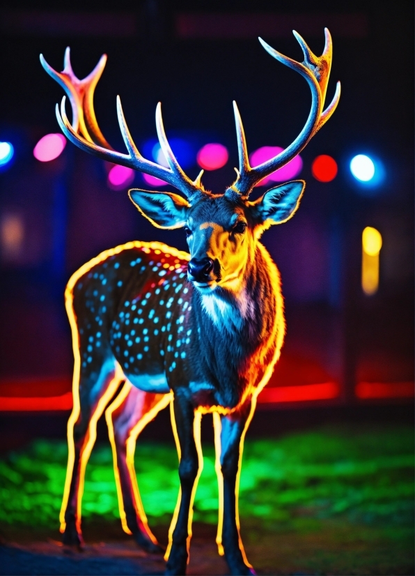 Vertebrate, Light, Elk, Nature, Deer, Organism