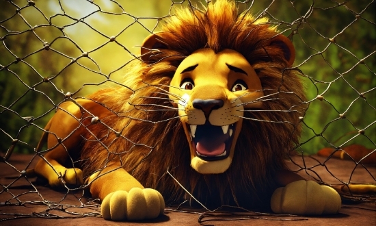 Nose, Roar, Felidae, Carnivore, Fence, Jaw